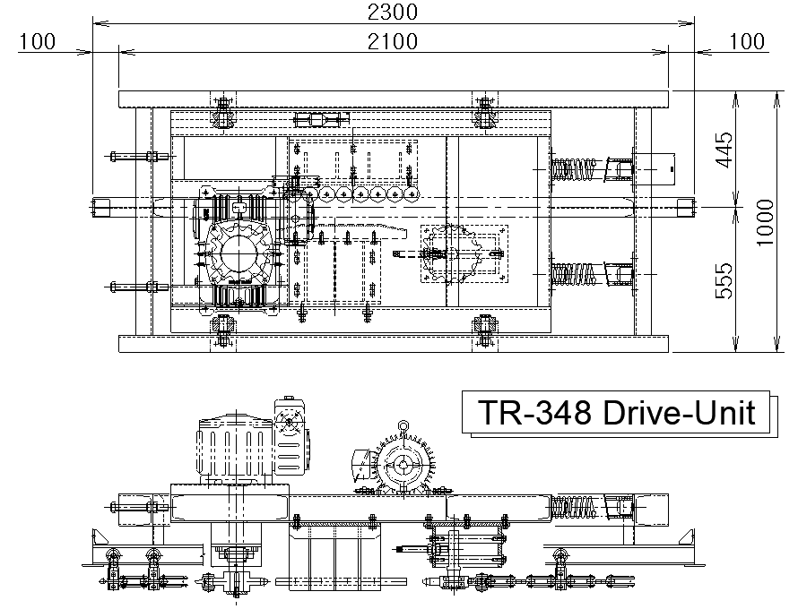 TR-348 웜감속기 타입